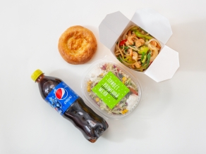 Комбо Удон с креветками